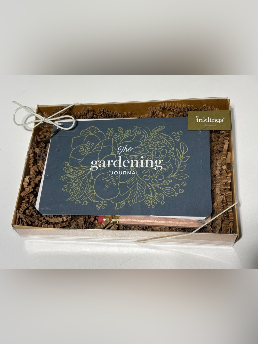 Kling The Gardening Journal - Navy Floral Notebook